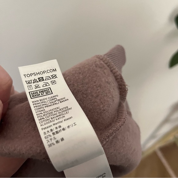Topshop Mauve Sweatshirt - Picture 5 of 5